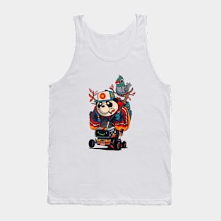 Panda kart Tank Top